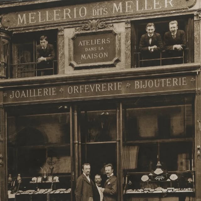 Détail d'une illustration joaillière
